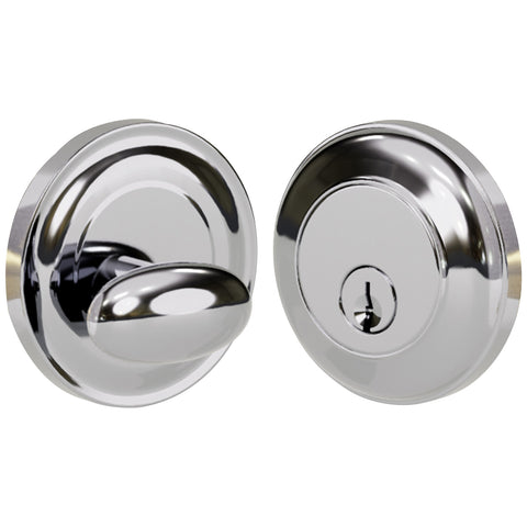 D1 Beveled Round Deadbolt