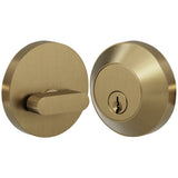 D4 Modern Round Deadbolt