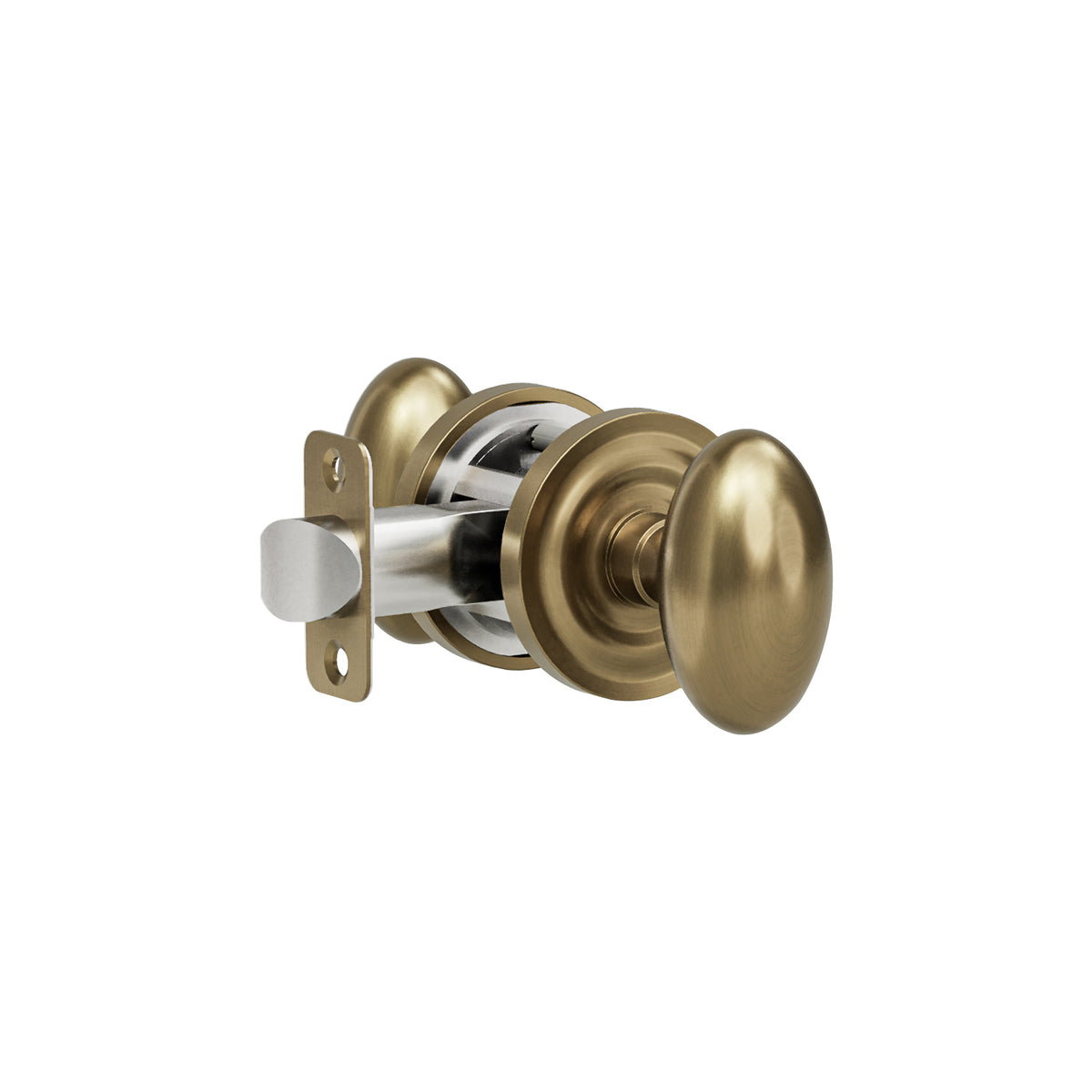 K1R1 Knob (K1 Egg Knob with Beveled Round R1 Rosette) – Montana