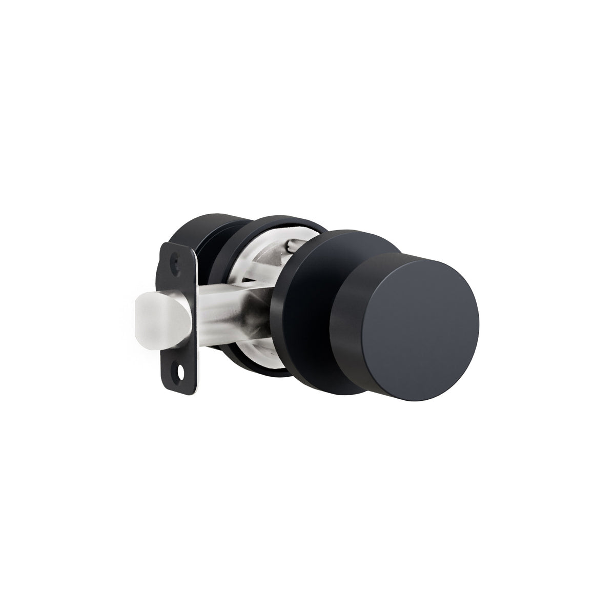K3R4 Knob (K3 Flat Knob with Modern Round R4 Rosette) – Montana