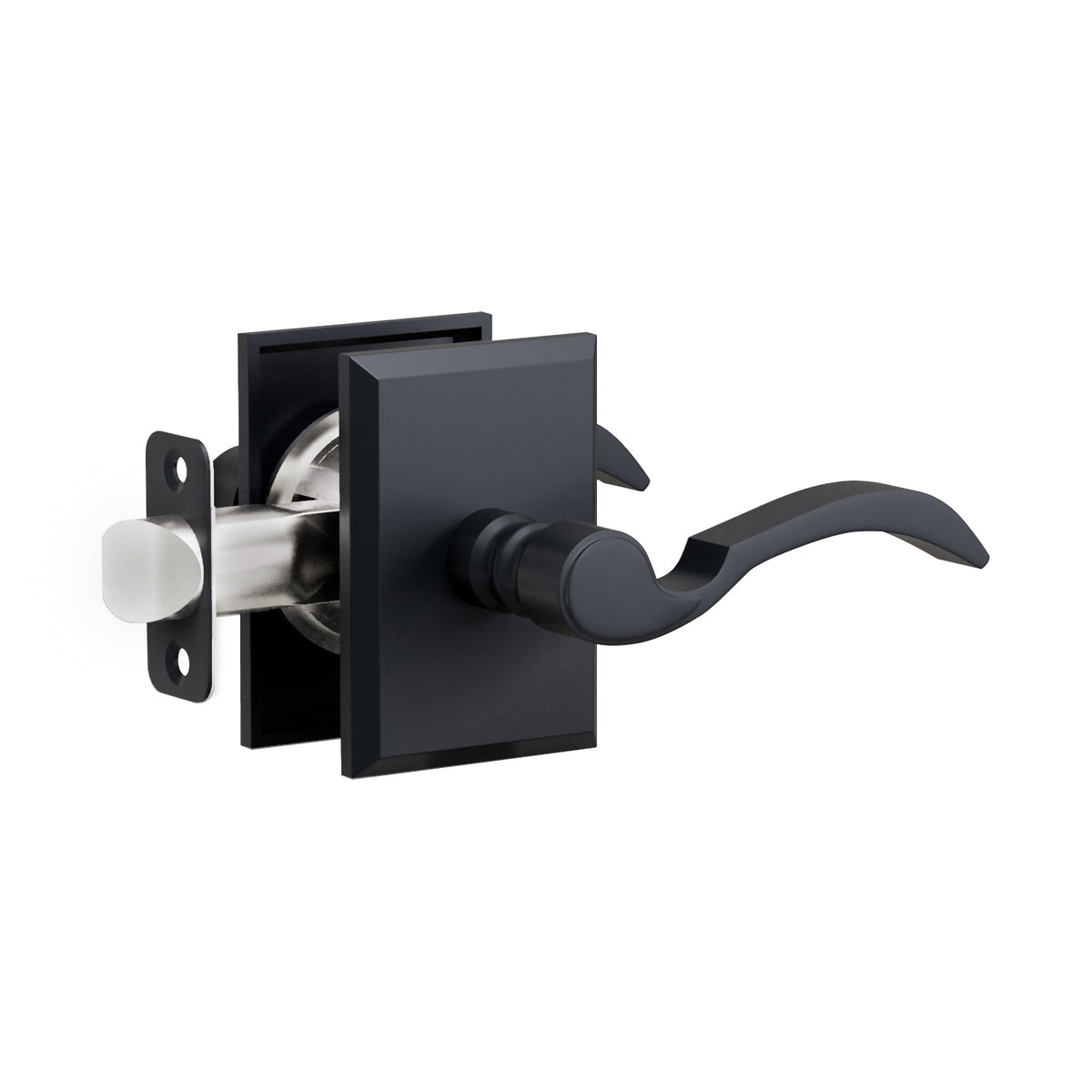 L1R2 Lever (L1 Lever with Rectangle R2 Rosette) – Montana Forge