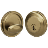 D1 Beveled Round Deadbolt