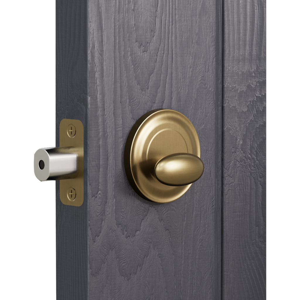 D1 Beveled Round Deadbolt – Montana Forge Hardware