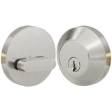 D4 Modern Round Deadbolt