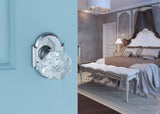 K4R3 (K4 Crystal Knob with curved R3 Rosette)