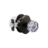 K4R3 (K4 Crystal Knob with curved R3 Rosette)