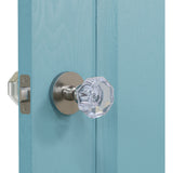K4R4 (K4 Crystal Knob with Modern Round R4 Rosette)