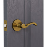 L1R4 Lever (L1 Lever with Modern Round R4 Rosette)
