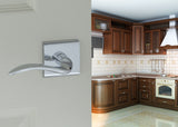 L2R5 Lever (L2 Lever with Modern Square R5 Rosette)