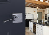 L4R5 Lever (L4 Lever with Modern Square R5 Rosette)