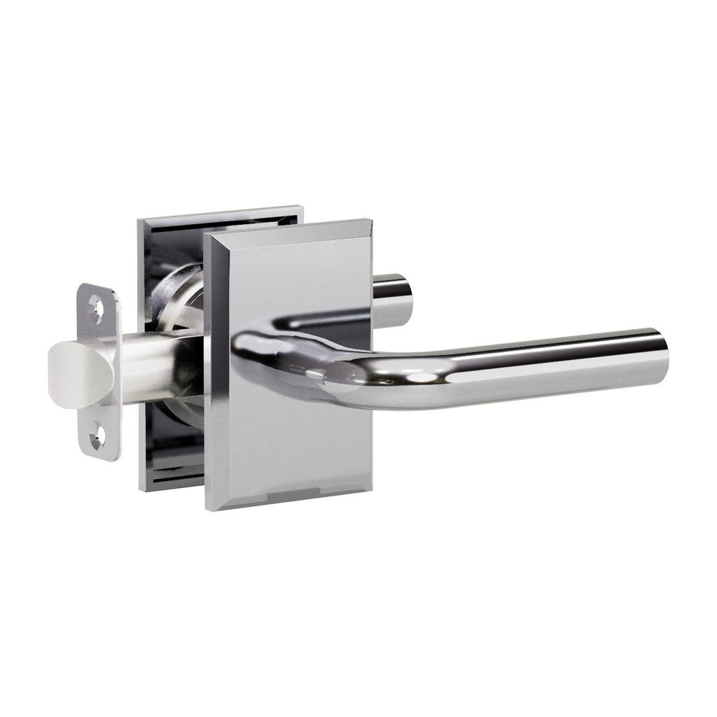 R2 Rectangular Lock L5R2 Lever (L5 Lever with Rectangle R2 Rosette) – Montana Forge Hardware
