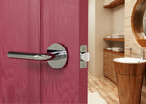 L5R4 Lever (L5 Lever with Modern Round R4 Rosette)
