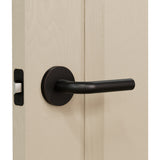 L5R4 Lever (L5 Lever with Modern Round R4 Rosette)