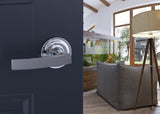 L6R1 Lever (L6 Lever with Beveled Round R1 Rosette)