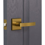 L6R5 Lever (L6 Lever with Modern Square R5 Rosette)
