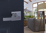 L6R5 Lever (L6 Lever with Modern Square R5 Rosette)